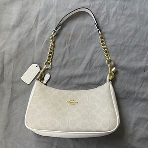 Coach Cream Teri Shoulder Bag
